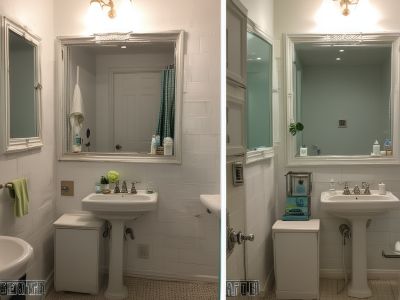 Before - bathroom before deep cleaning service