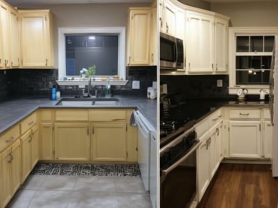 Before - kitchen before deep cleaning service