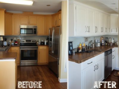 After - kitchen after professional deep cleaning service