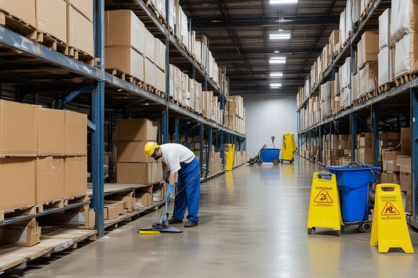 Industrial and warehouse cleaning