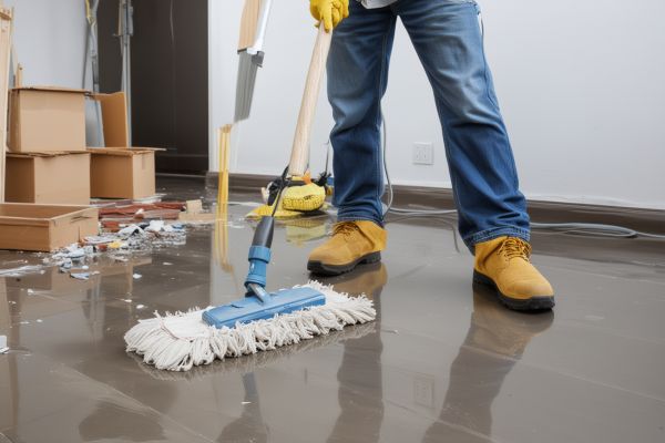 Eco-friendly green cleaning products and natural supplies